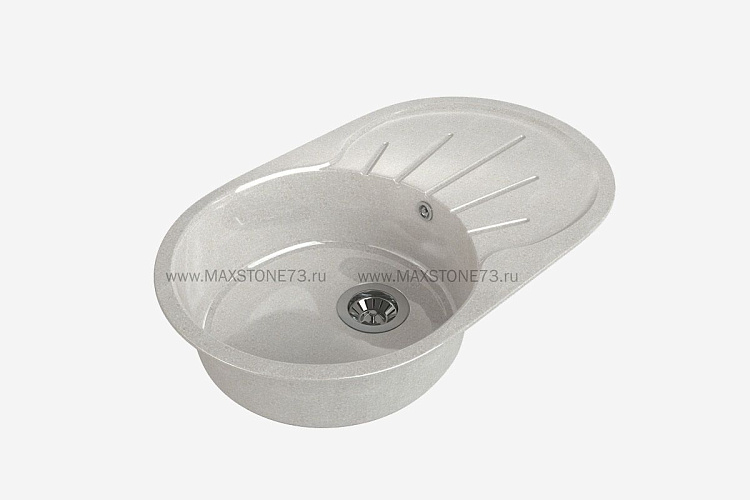 MAXSTONE Мойка глянцевая MS-5 (бежевая) 735*450*215